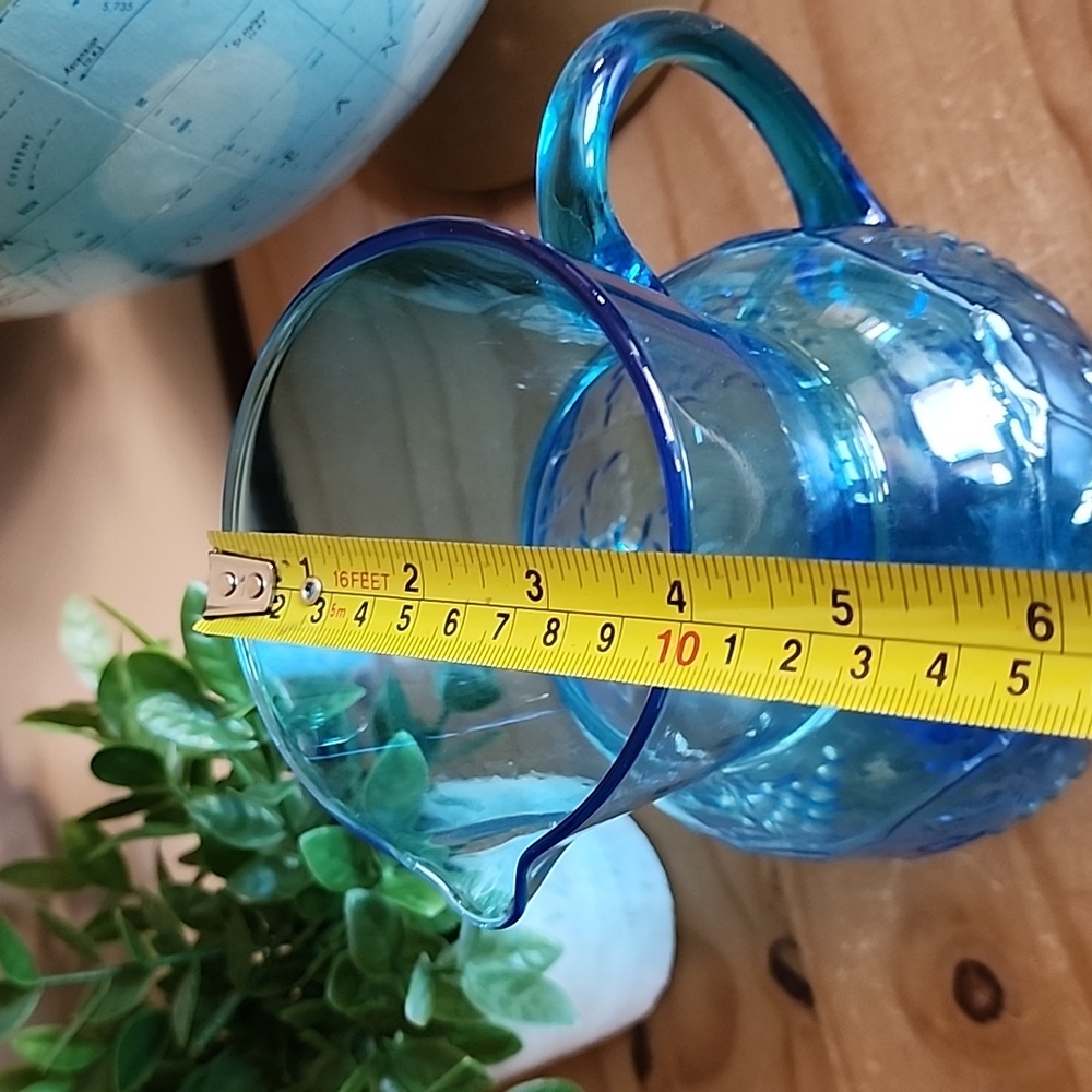 Vintage IVIMA Hand Made Glass Pitcher Portugal - Picture 12 of 16